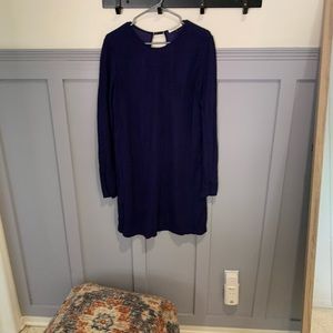 Bump friendly shift dress